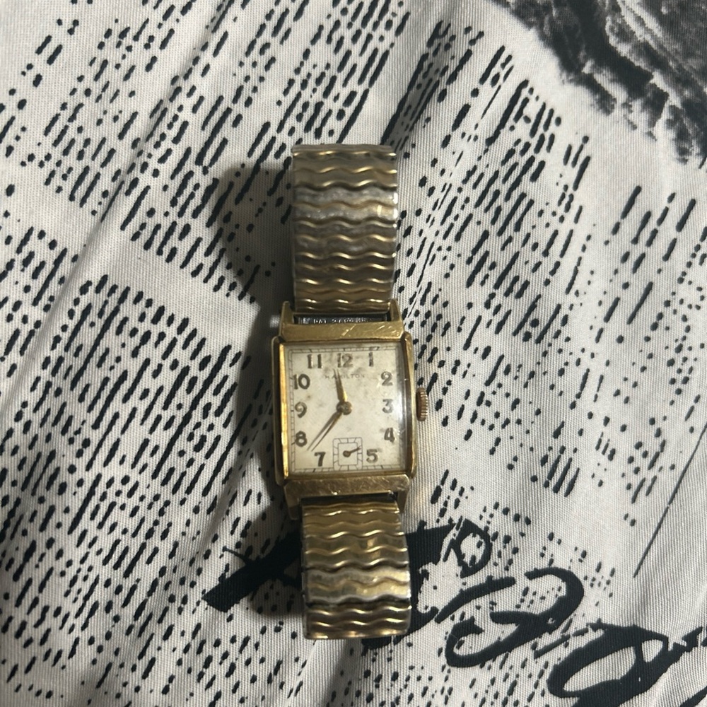 Vintage Gold and Silver Watch